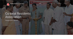 Desktop Screenshot of co-axialresidents.com